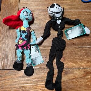 Disney Jack Skellington & Sally pet toys